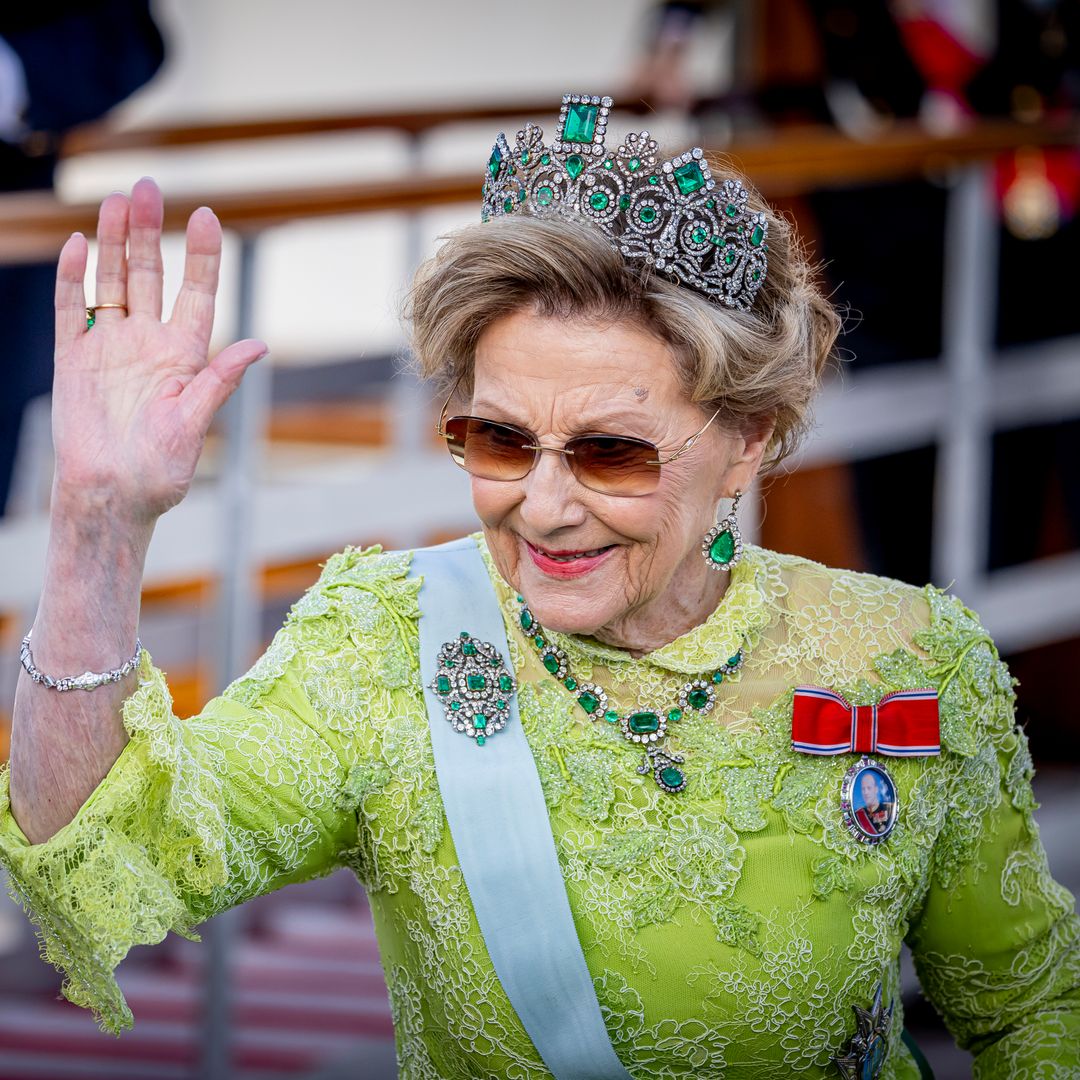 Queen Sonja missed Norway’s World Cup homecoming for a private trip near the Russian border