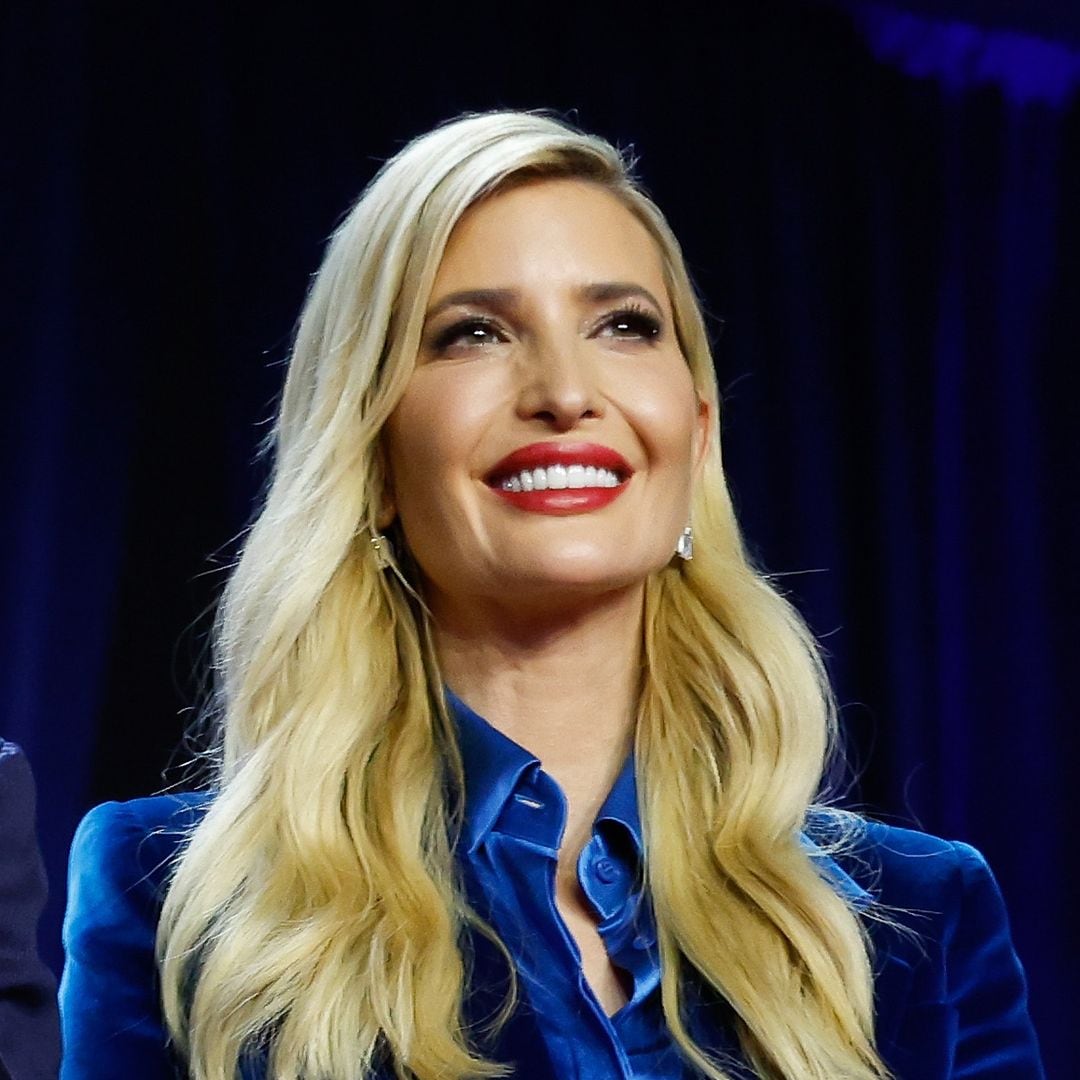 Ivanka Trump dazzles in a vibrant dress ahead of 'girls' night'