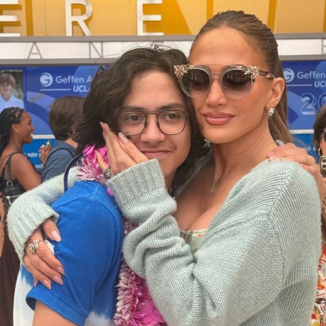 Jennifer Lopez gets nostalgic as she shares emotional new photos with twins Max and Oskar after graduation