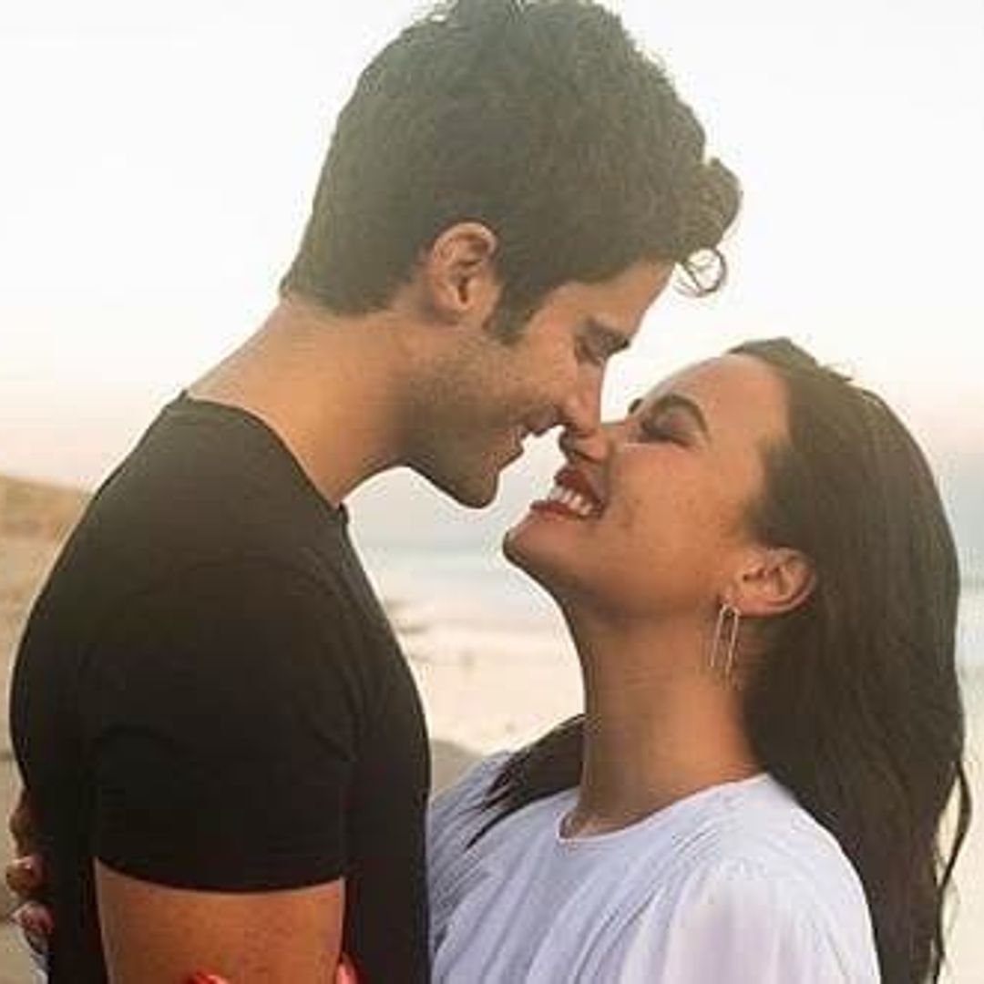 Demi Lovato shares photos of the exact moment fiancé Max Ehrich proposed, plus new detail revealed!