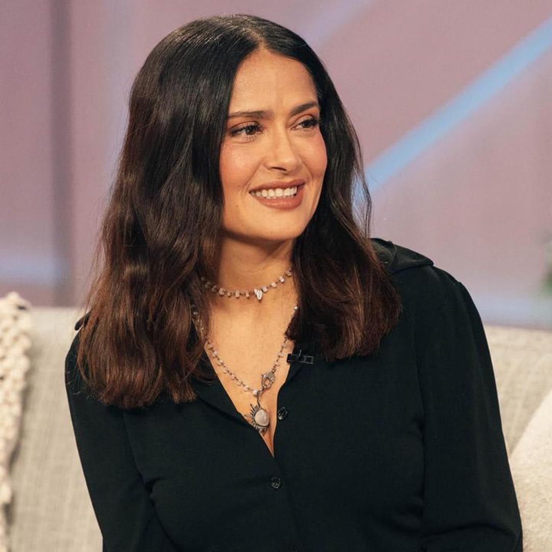 Salma Hayek shares hilarious moment while getting a massage in London