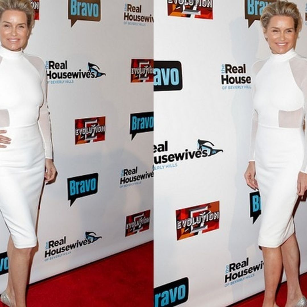 Yolanda Foster stuns on red carpet, talks split from David Foster: 'It's just life'