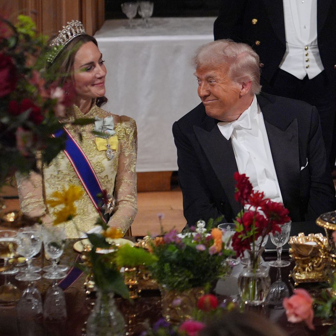 President Donald Trump gives the Princess of Wales a shoutout at dinner