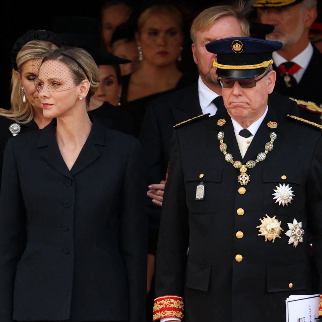 Prince Albert and Princess Charlene honor King Harald with poignant Monaco tribute