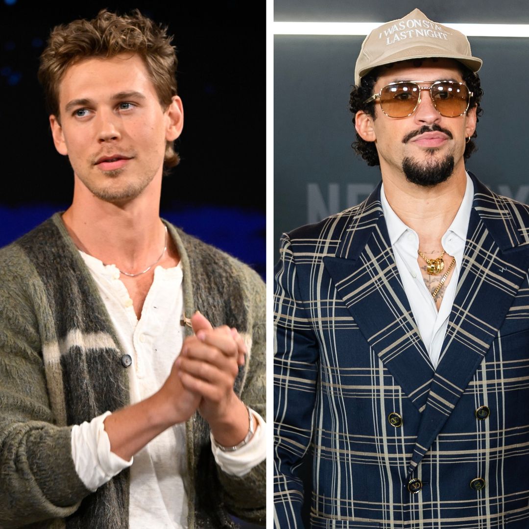 Why Austin Butler froze up at Bad Bunny’s concert: 'Somebody gave me an edible'