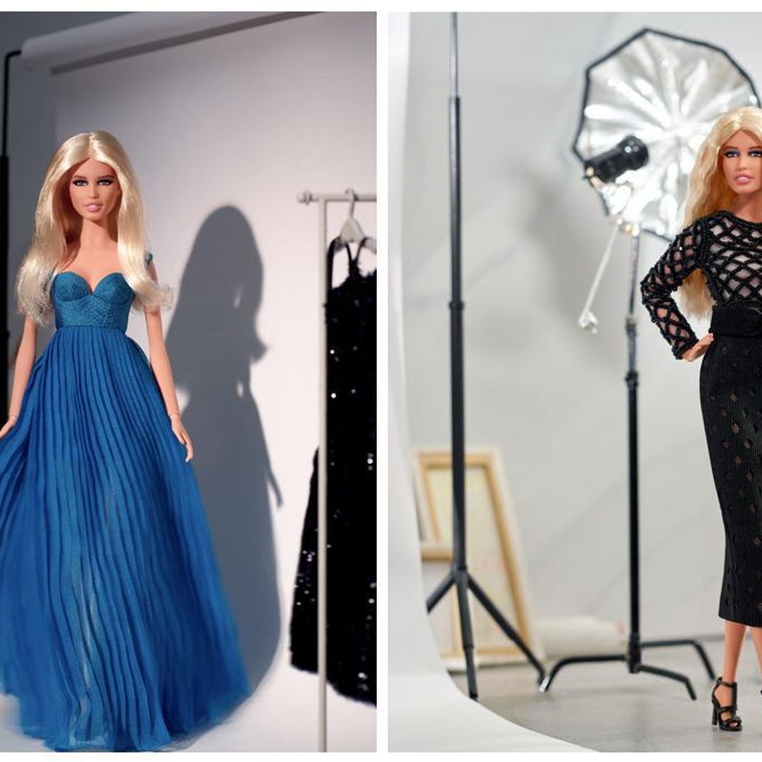Claudia Schiffer celebrates her 50th birthday releasing a new Barbie