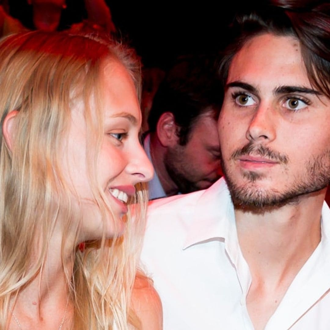 It's all in the genes: Enrique Iglesias's lookalike brother hits the front row
