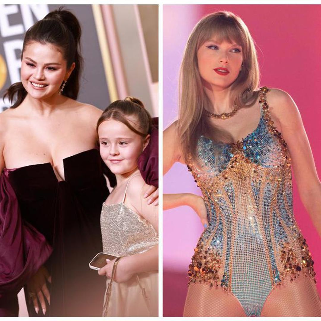 Selena Gomez and her sister Gracie dress up as Taylor Swift and enjoy sweet moment mid-concert