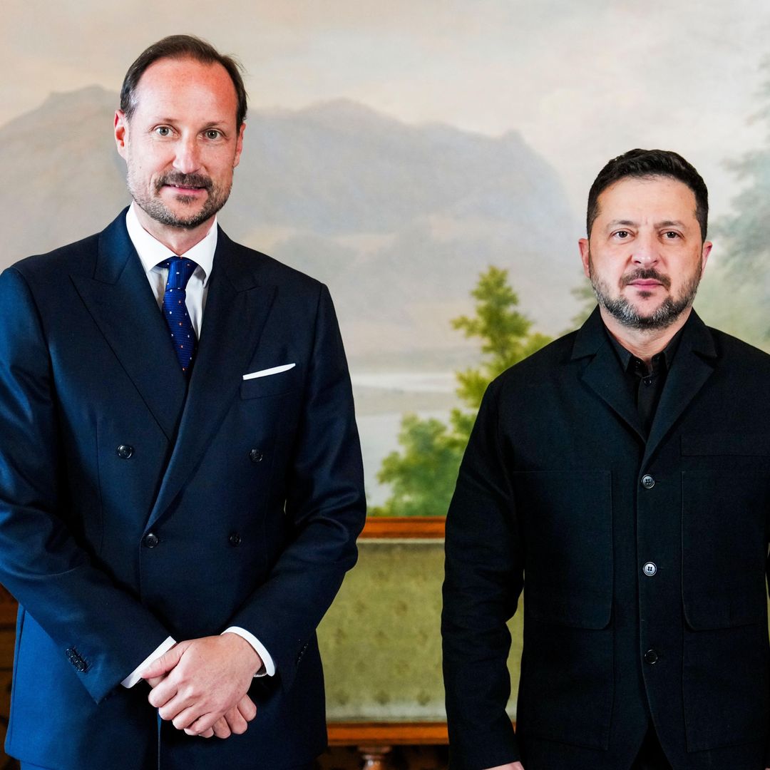 King Haakon opens the doors of the Royal Palace to President Zelenskyy for a historic first