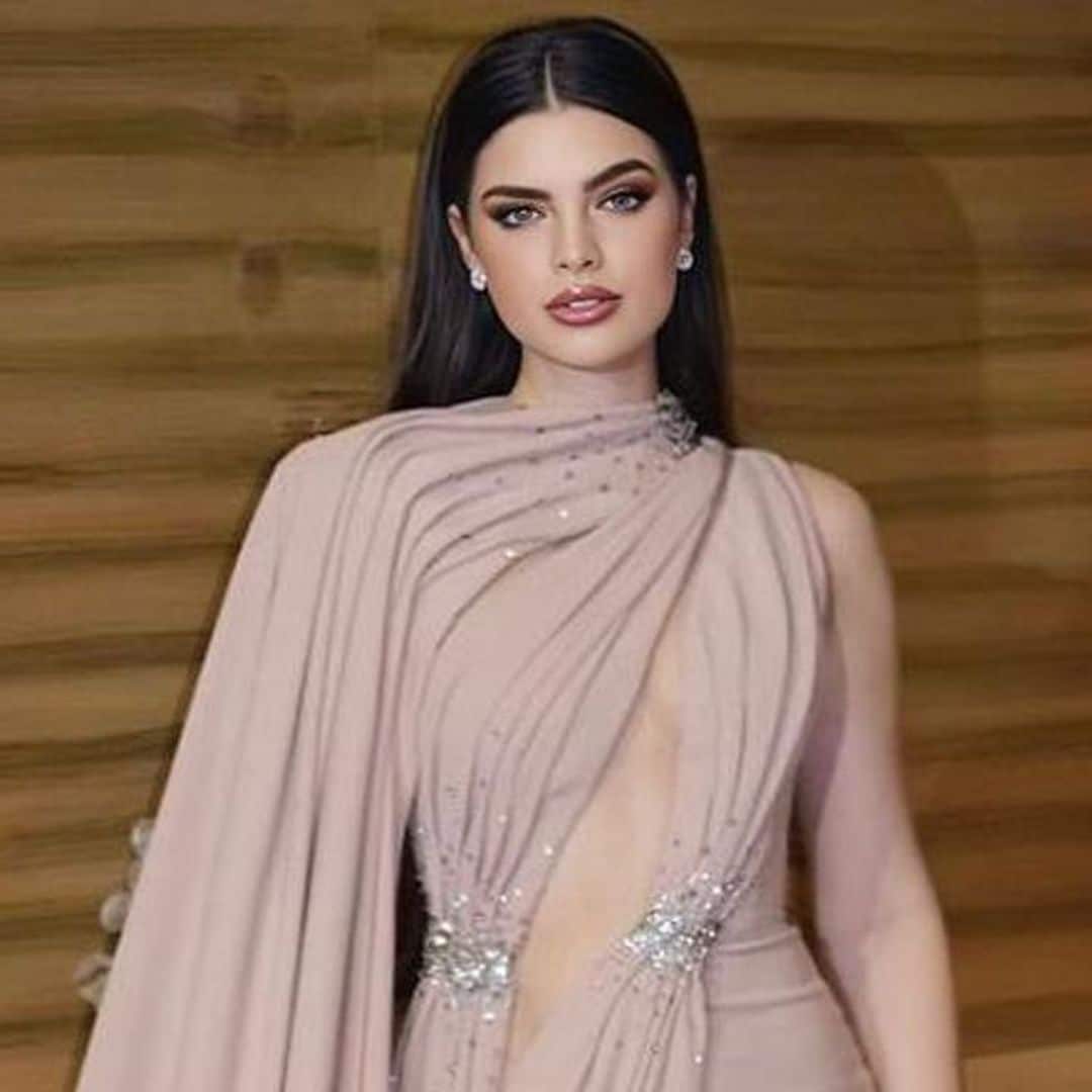 Nadia Ferreira radiates once again at Miss Universe in an elegant look