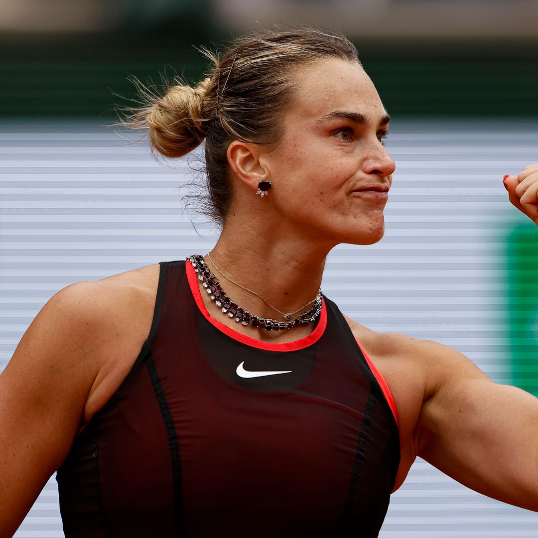 Aryna Sabalenka sizzles in leopard-print string bikini — but it's her engagement ring that steals the show