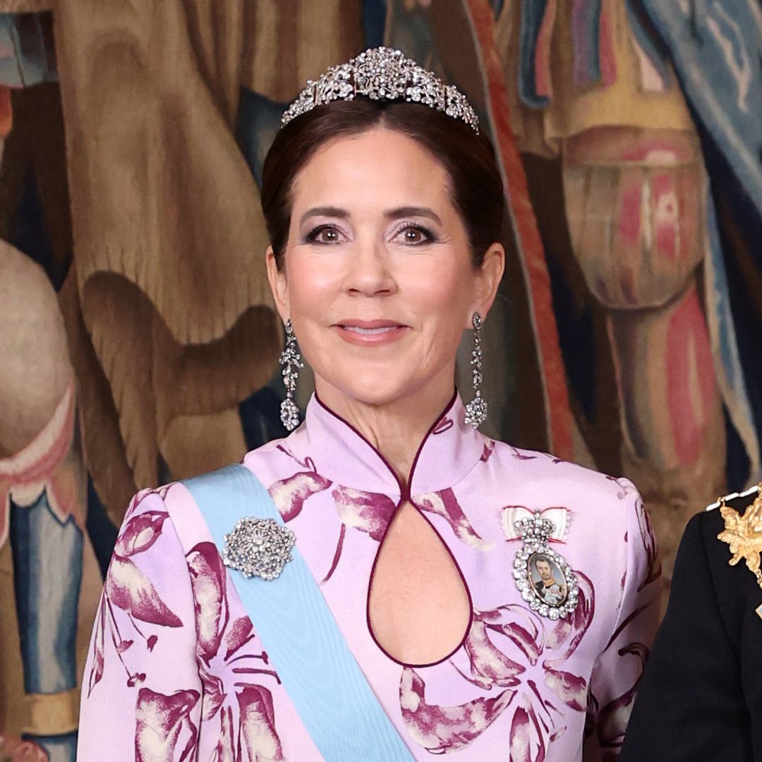 Queen Mary of Denmark debuts a convertible and historic tiara at King Carl Gustaf's 80th birthday gala
