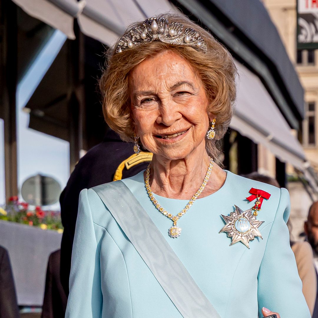 Queen Sofia's tiara returns to the spotlight after two decades
