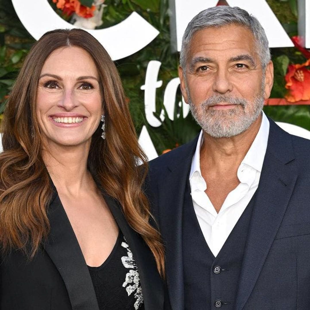 George Clooney and Julia Roberts on being older parents and missing experiences in their kids lives
