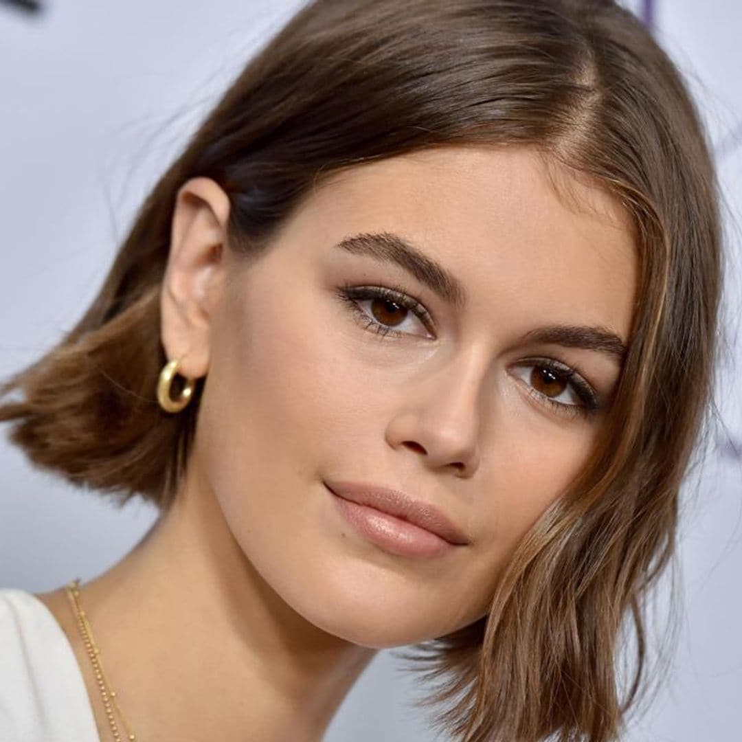 Kaia Gerber debuts platinum blonde style post-lockdown