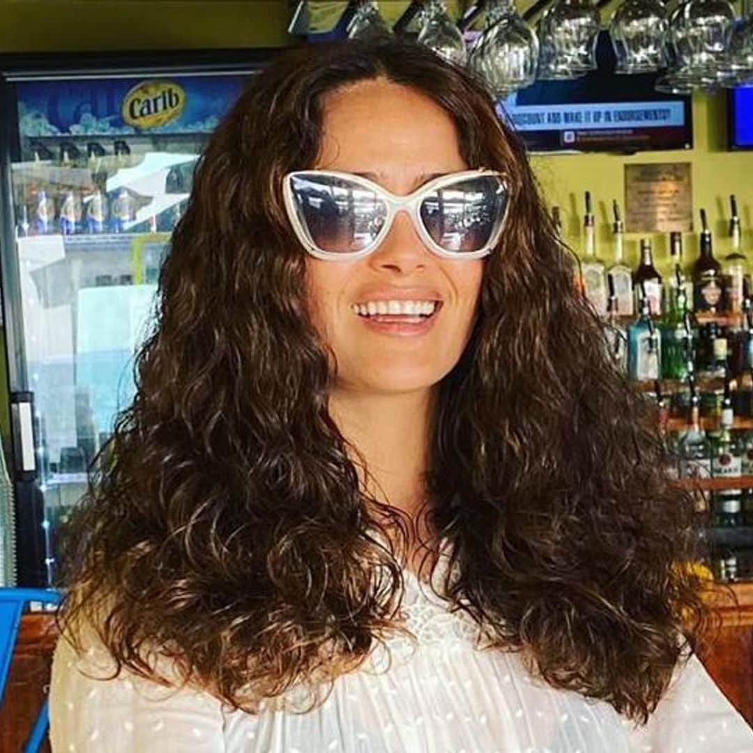 Salma Hayek goes makeup-free and fans can’t stop raving about her glowing skin