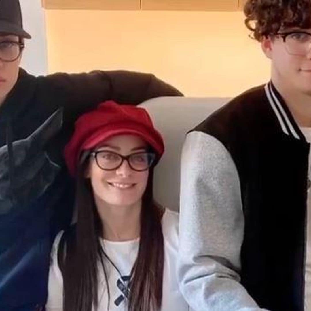 Marc Anthony’s sons Cristian and Ryan are avoiding chores - but mom Dayanara has the perfect solution