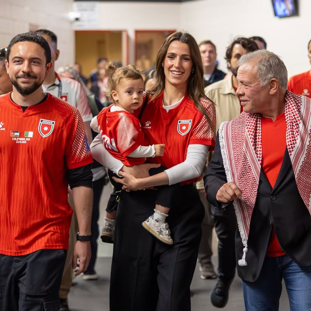 Jordan's Princess Iman steals the show at the World Cup as the Royal Family makes history