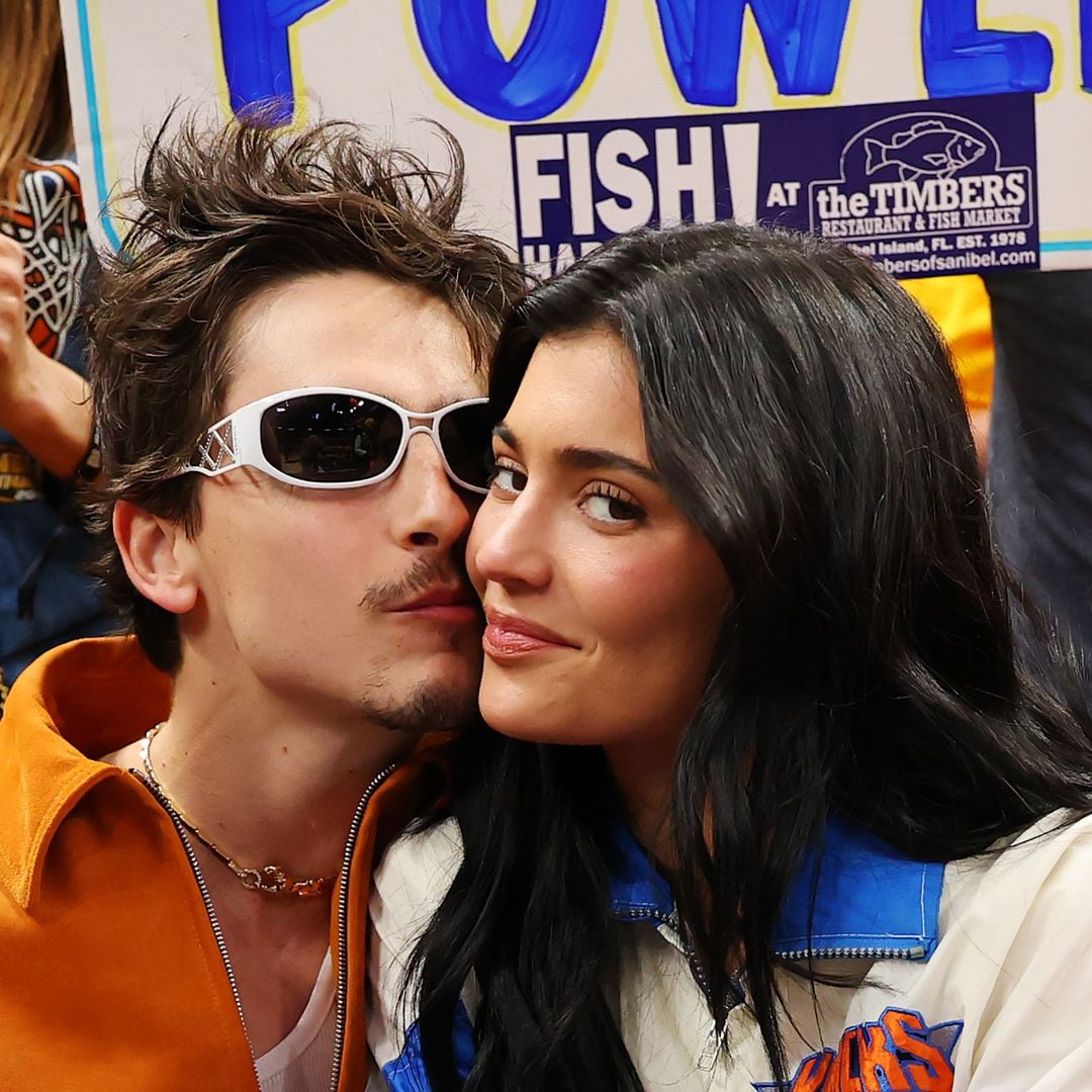 Kylie Jenner shows the Knicks-inspired lingerie she packed for her courtside dates with Timothée Chalamet