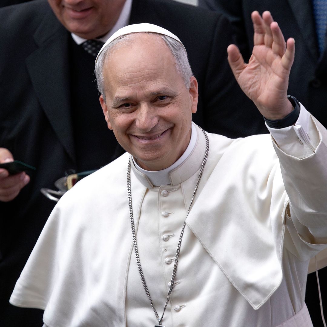 Pope Leo XIV makes his first post on social media