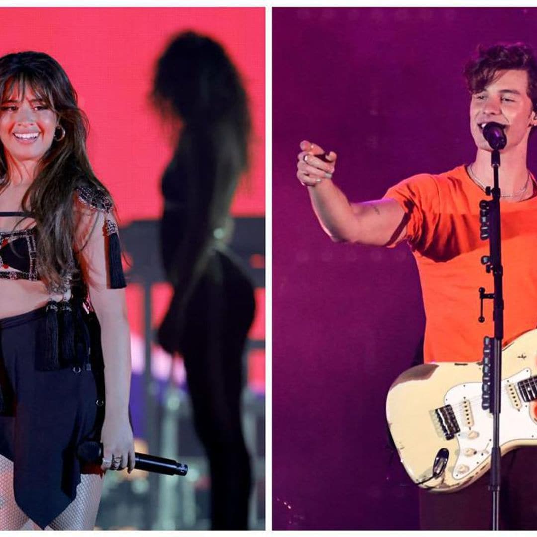 Camila Cabello and Shawn Mendes performed on the same stage during the 2022 Wango Tango festival