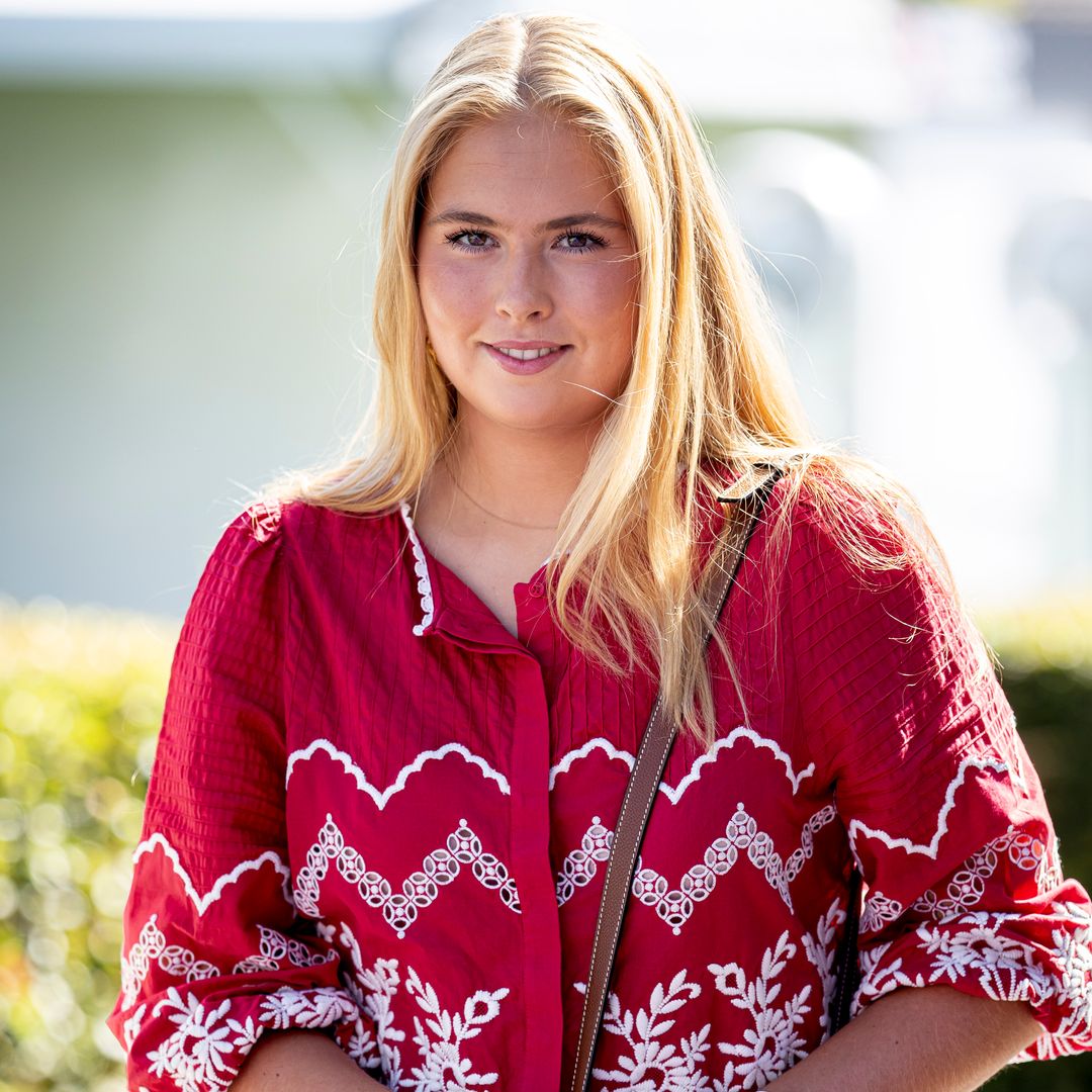 Princess Amalia arrives as European Royals gather for historic Equestrian event