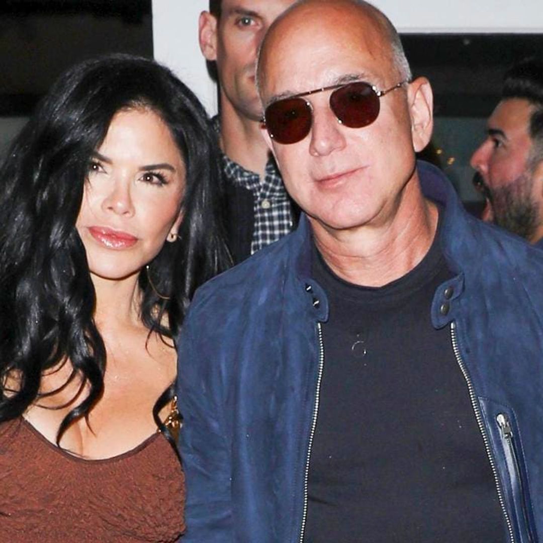 Lauren Sanchez and Jeff Bezos look stunning for their romantic dinner