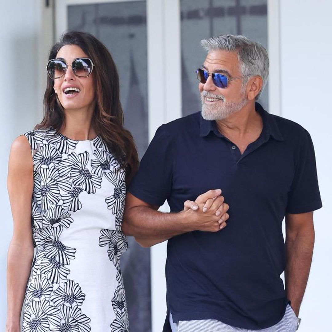 Amal and George Clooney look cool and stylish in Venice
