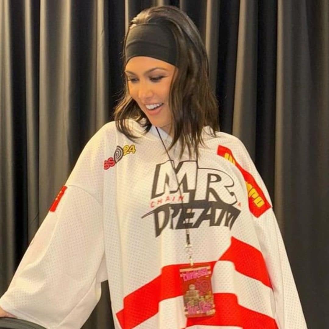 Kourtney Kardashian shares fashion tips for new moms: ‘Makeup routine up next’