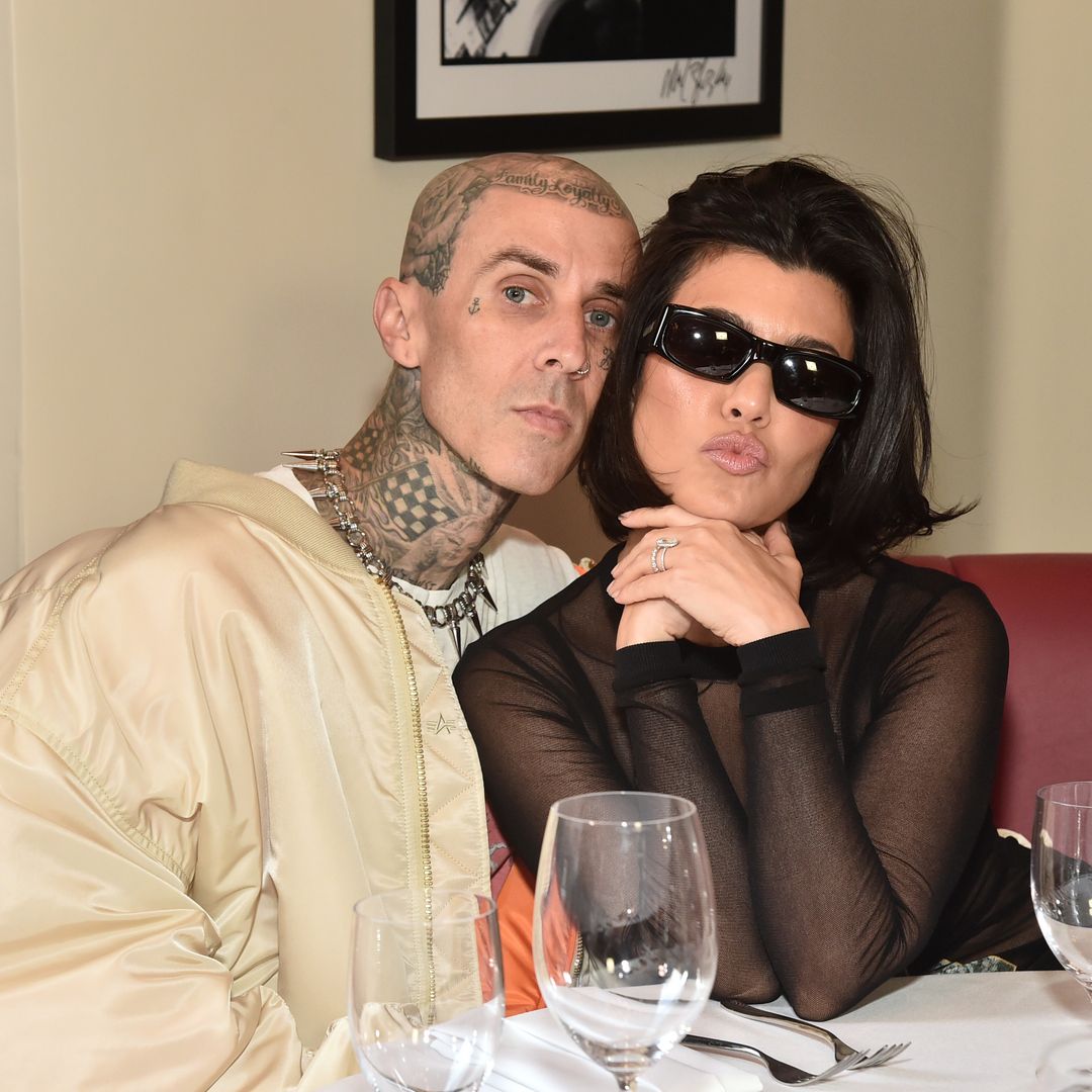 Travis Barker and Kourtney Kardashian