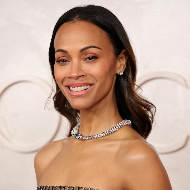 HOLLYWOOD, CALIFORNIA - MARCH 02: Zoe Saldana attends the 97th Annual Oscars at Dolby Theatre on March 02, 2025 in Hollywood, California. (Photo by Savion Washington/Getty Images) 