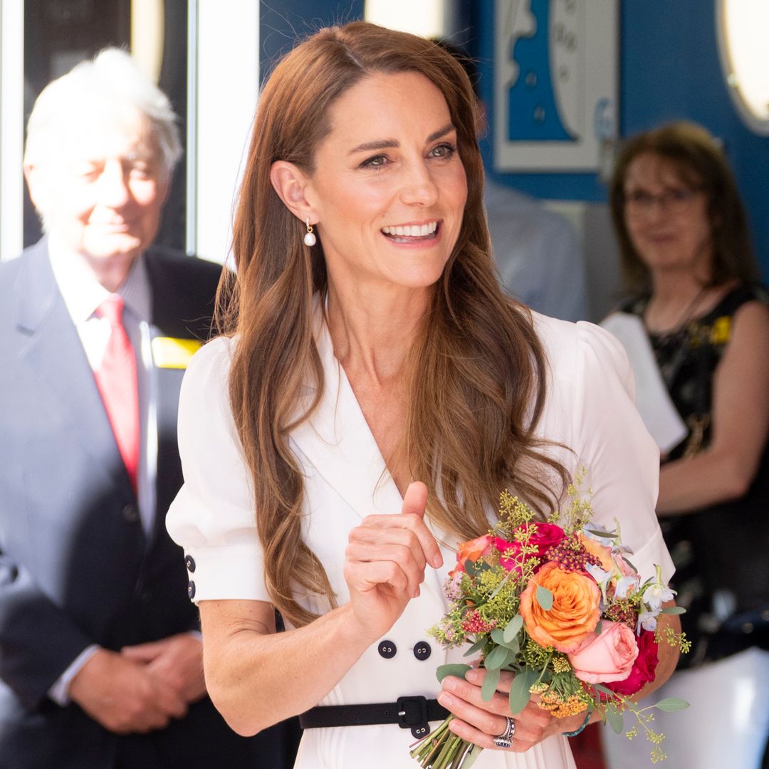 The Princess wore a dress she's previously worn in the past