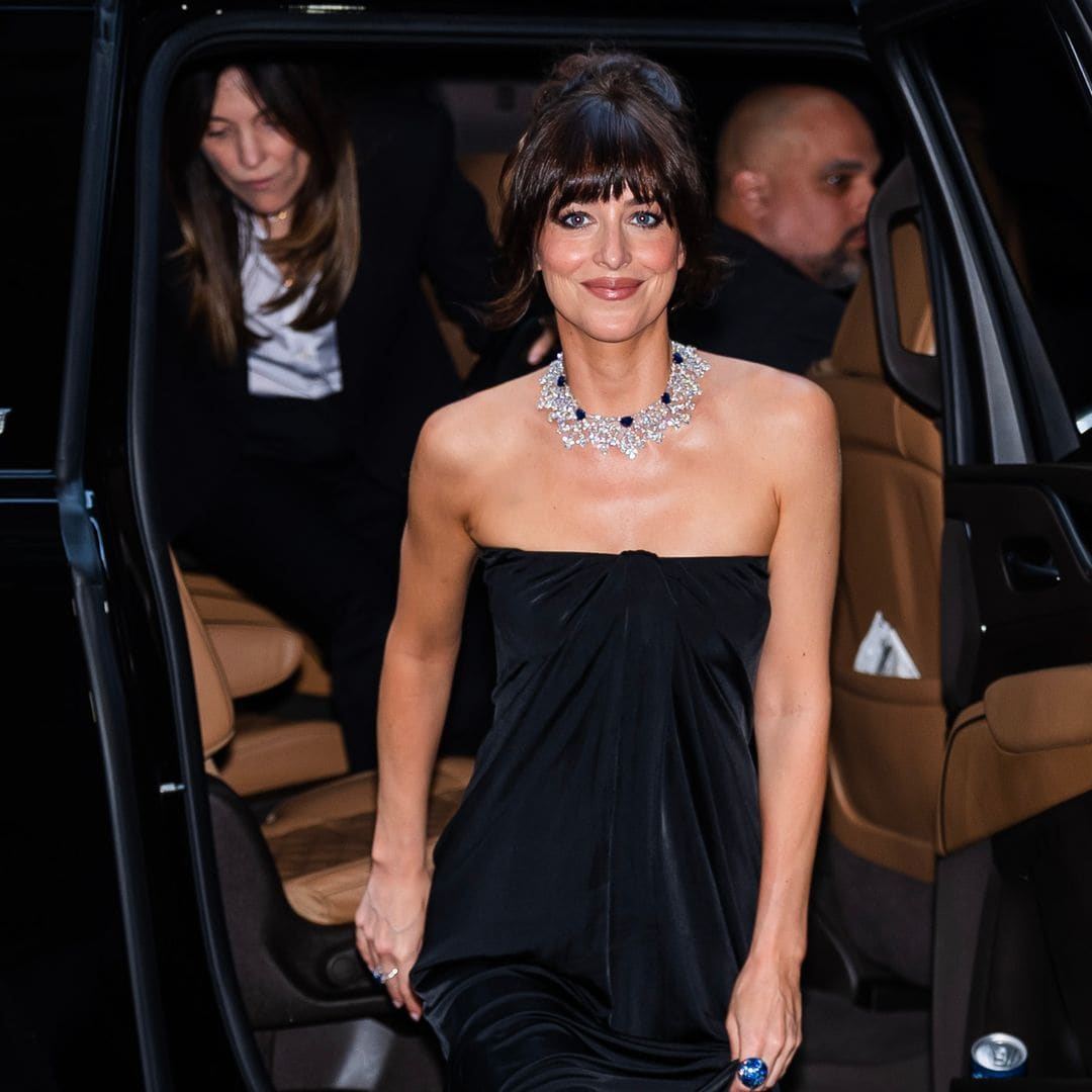 Dakota Johnson only needs a black dress to shine: inside her latest look in New York