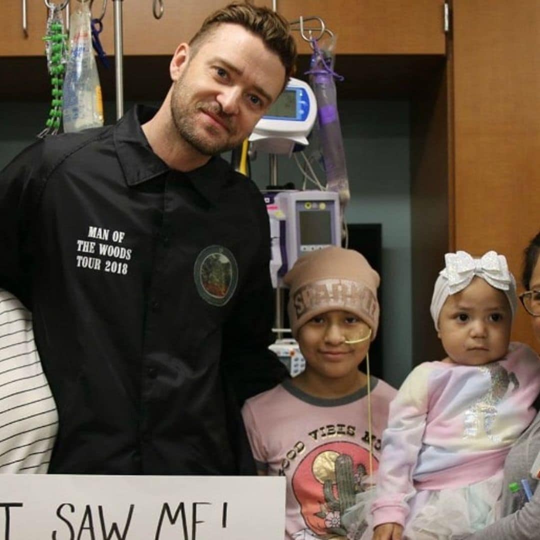 Justin Timberlake surprises patients at children's hospital and does the most heartfelt thing