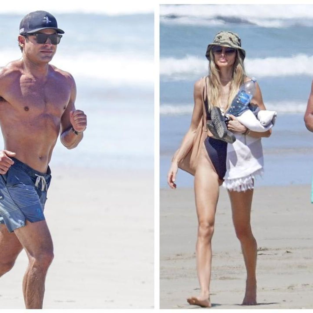Zac Efron shows off insane muscles at the beach in Costa Rica