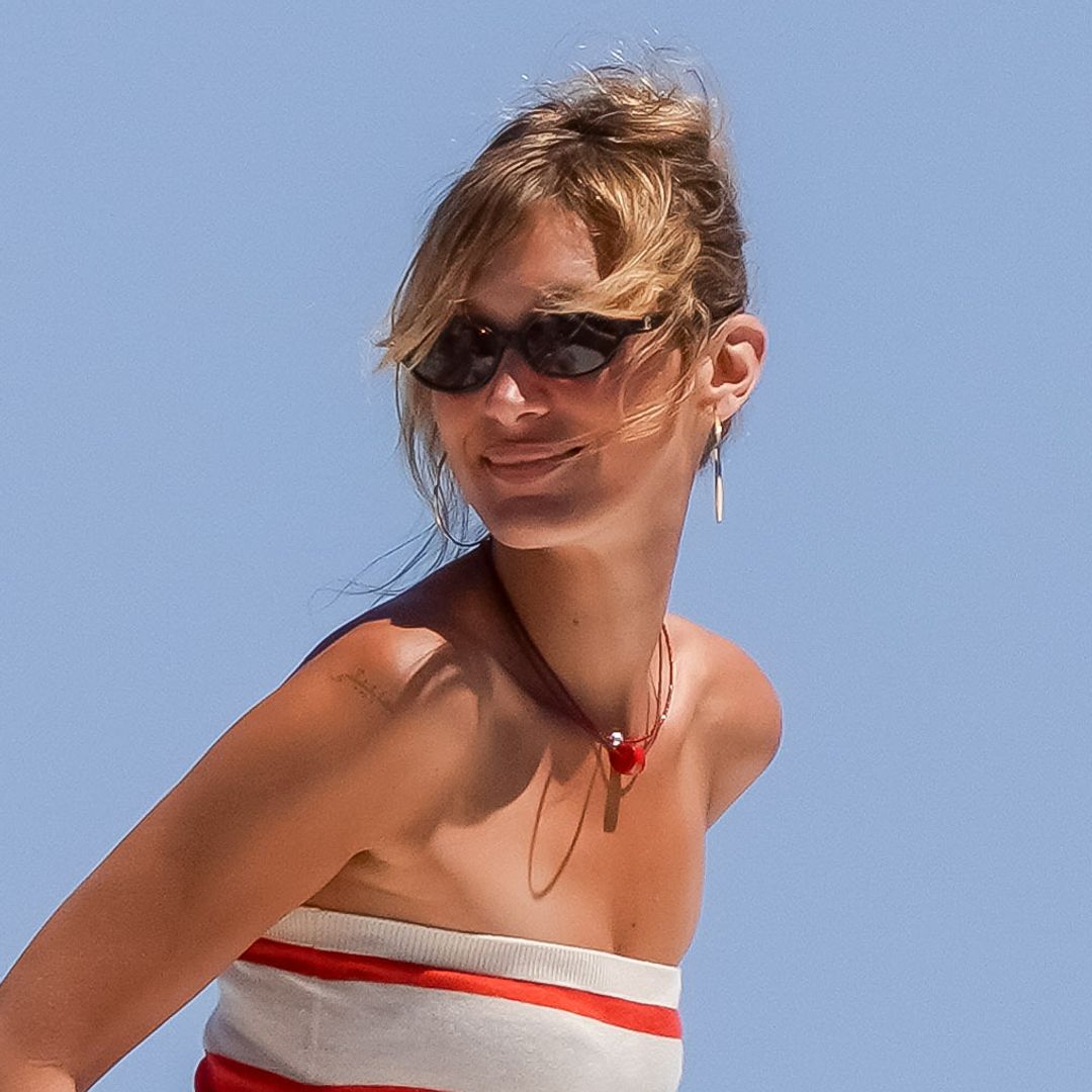 Bella Hadid's bikini moments at Cannes are everything — Red swimwear, radiant confidence
