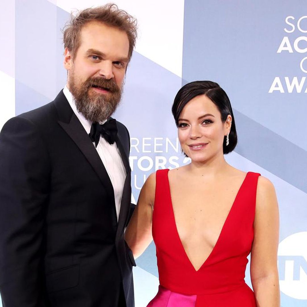 Lily Allen and David Harbour just got married