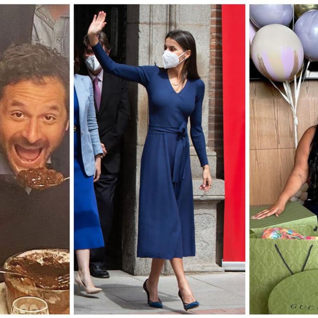 Salma Hayek eats insane cake in Rome and more star photos from Oscars week