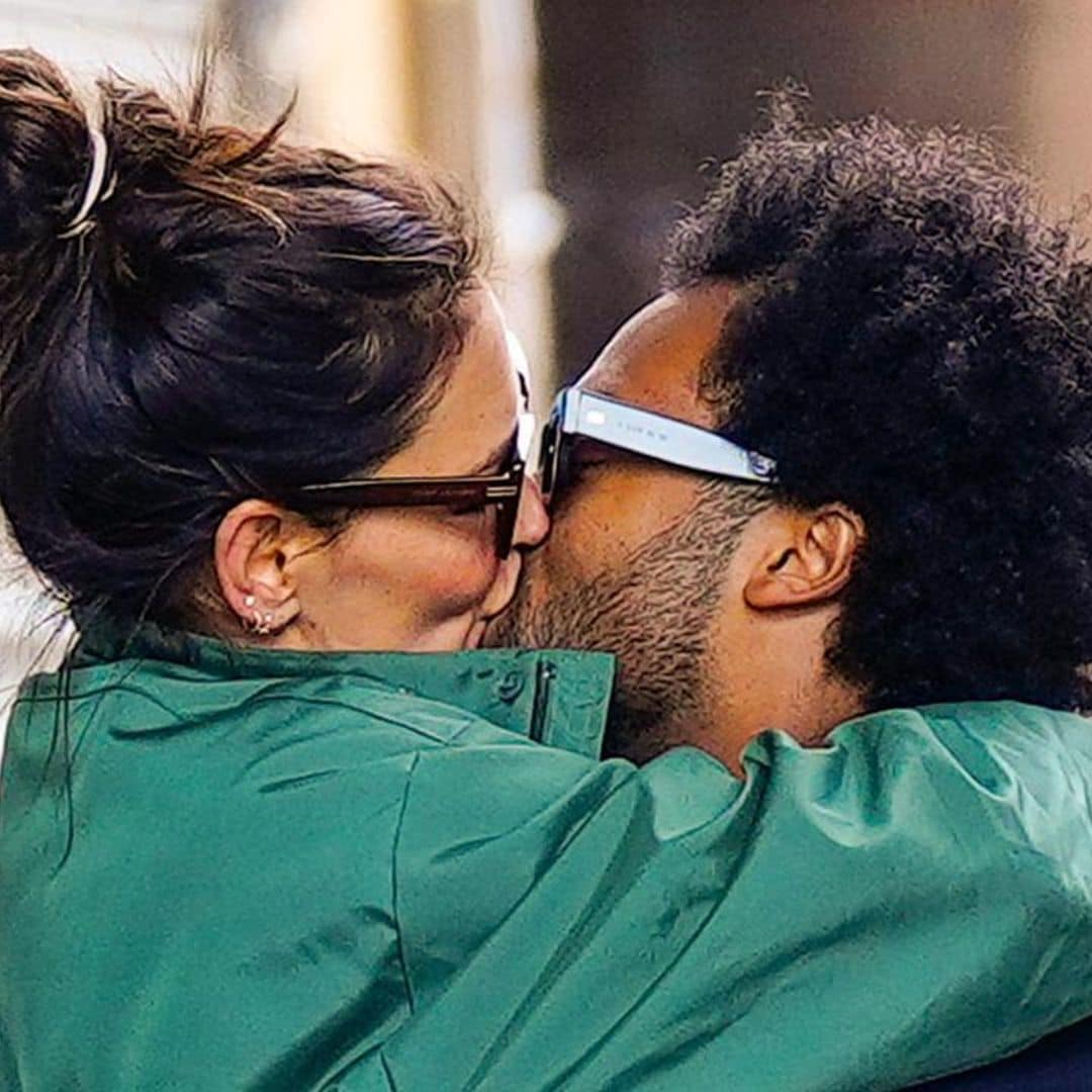 Katie Holmes looks happier than ever packing on PDA with Bobby Wooten