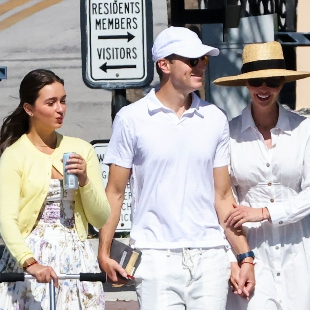 Ivanka Trump wears timeless white as Arabella Kushner opts for florals in Miami Beach outing