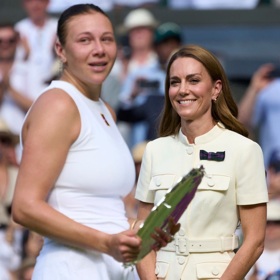 What the Princess of Wales told American player Amanda Anisimova after losing at Wimbledon