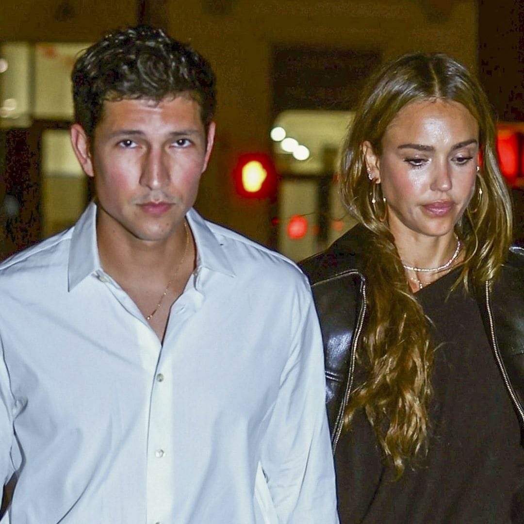 Jessica Alba and her boyfriend Danny Ramirez celebrate his 33rd birthday holding hands in chic NYC outing