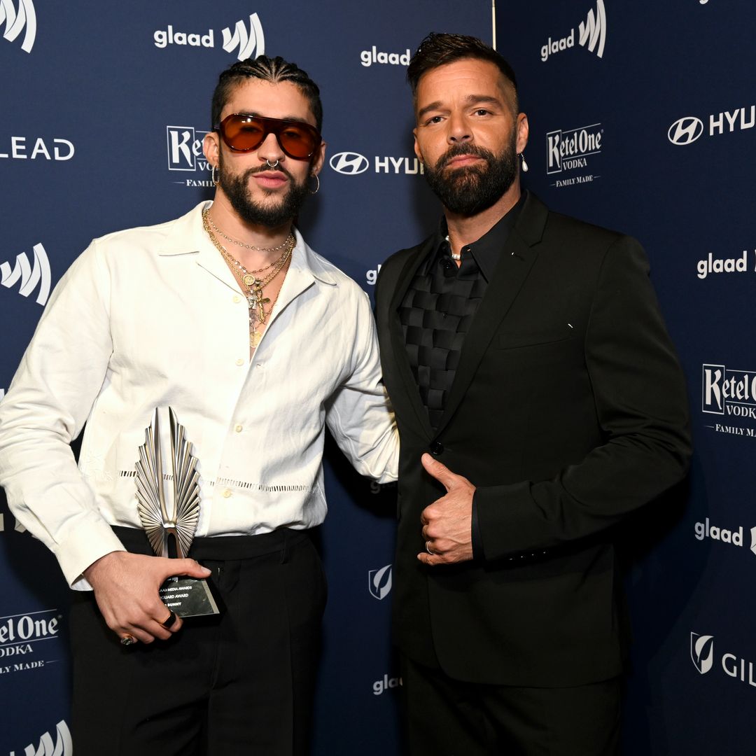 Ricky Martin and his sons attend Bad Bunny's residency in Puerto Rico
