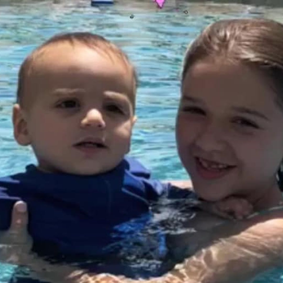 Harper Beckham and baby Santi are bffs, see their latest playdate