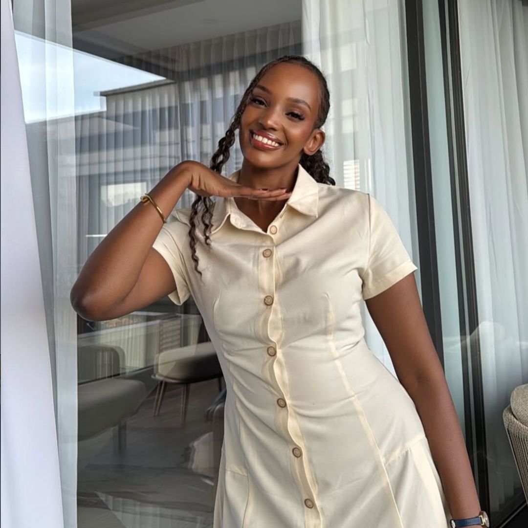 Miss World Uganda wears jawdroping C-section gown during competition