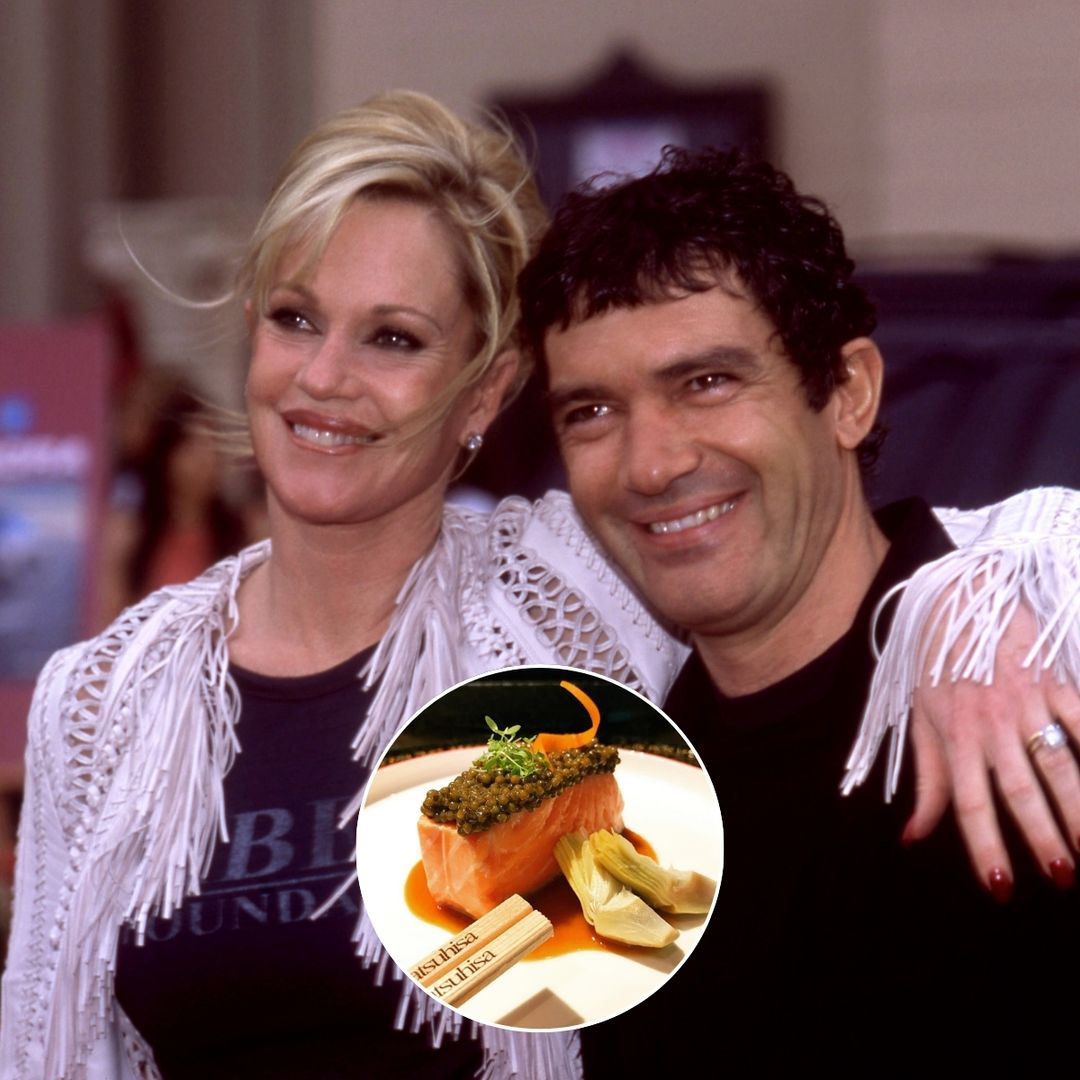 Antonio Banderas and Melanie Griffith reunited at the most iconic culinary landmark in Los Angeles