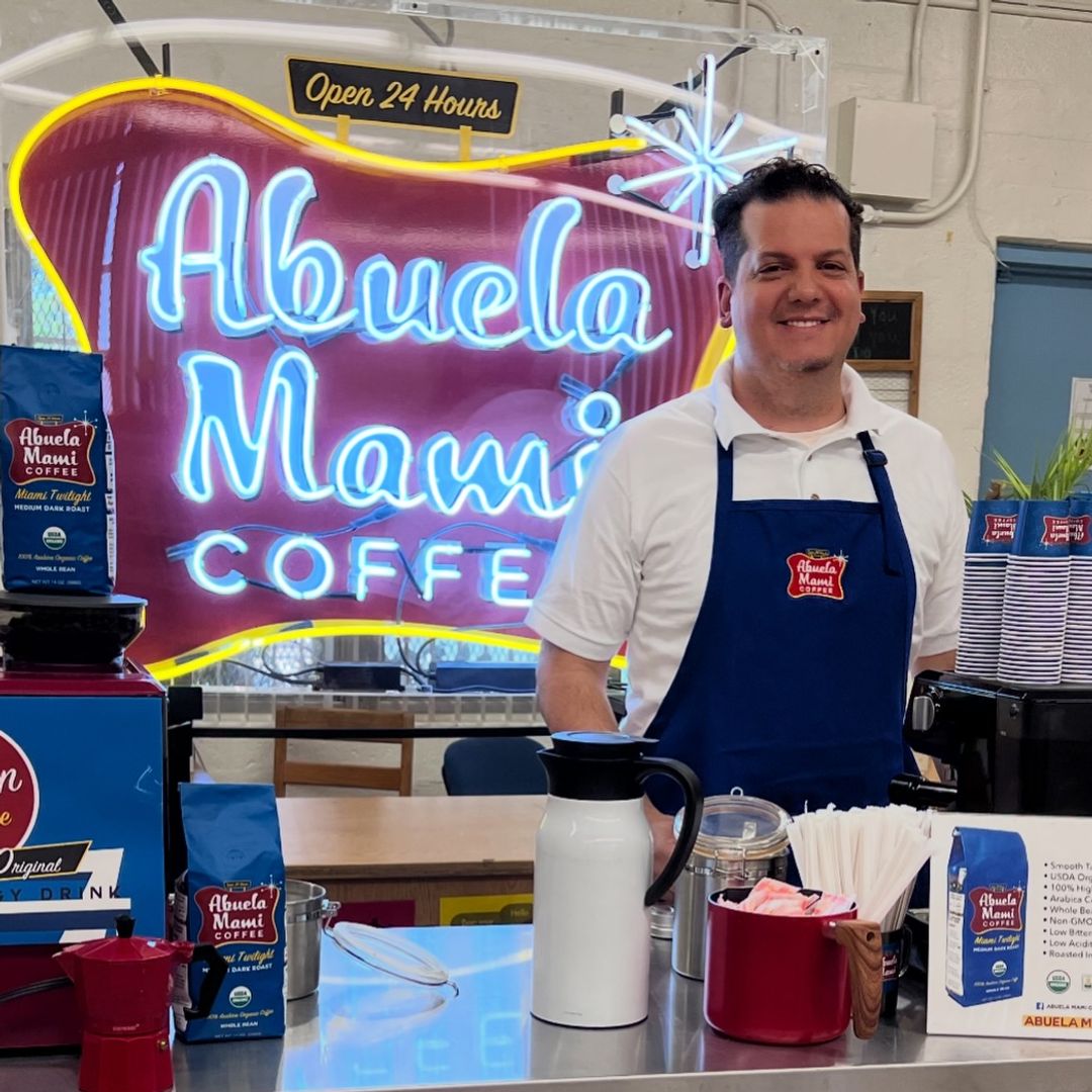 Humberto Valdes turned his longing for home and Miami's Cuban flavors into Abuela Mami Coffee
