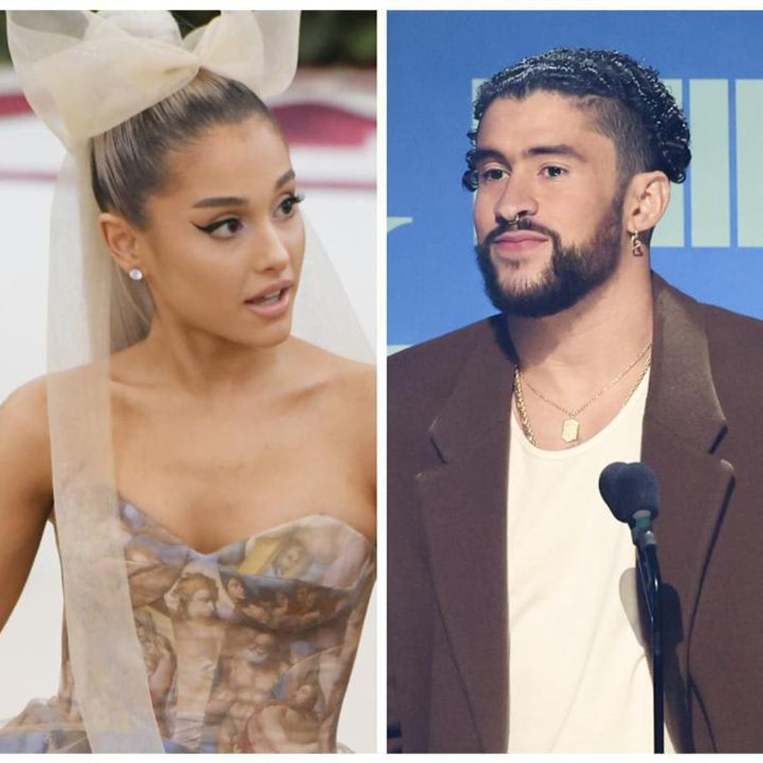 Ariana Grande reacts to Bad Bunny singing her hit song ‘Break Free’