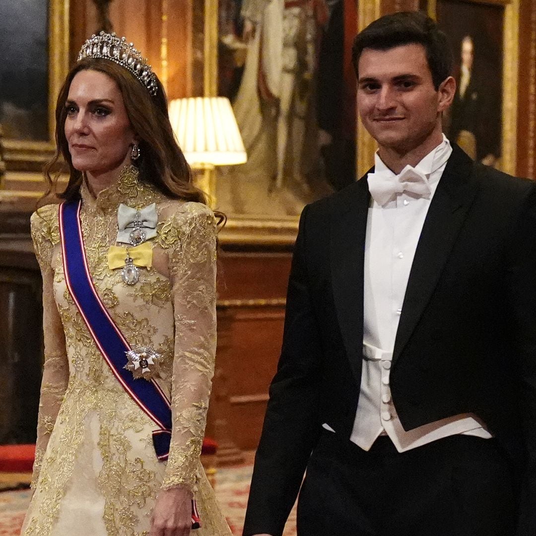 Tiffany Trump's husband walks in royal procession with the Princess of Wales