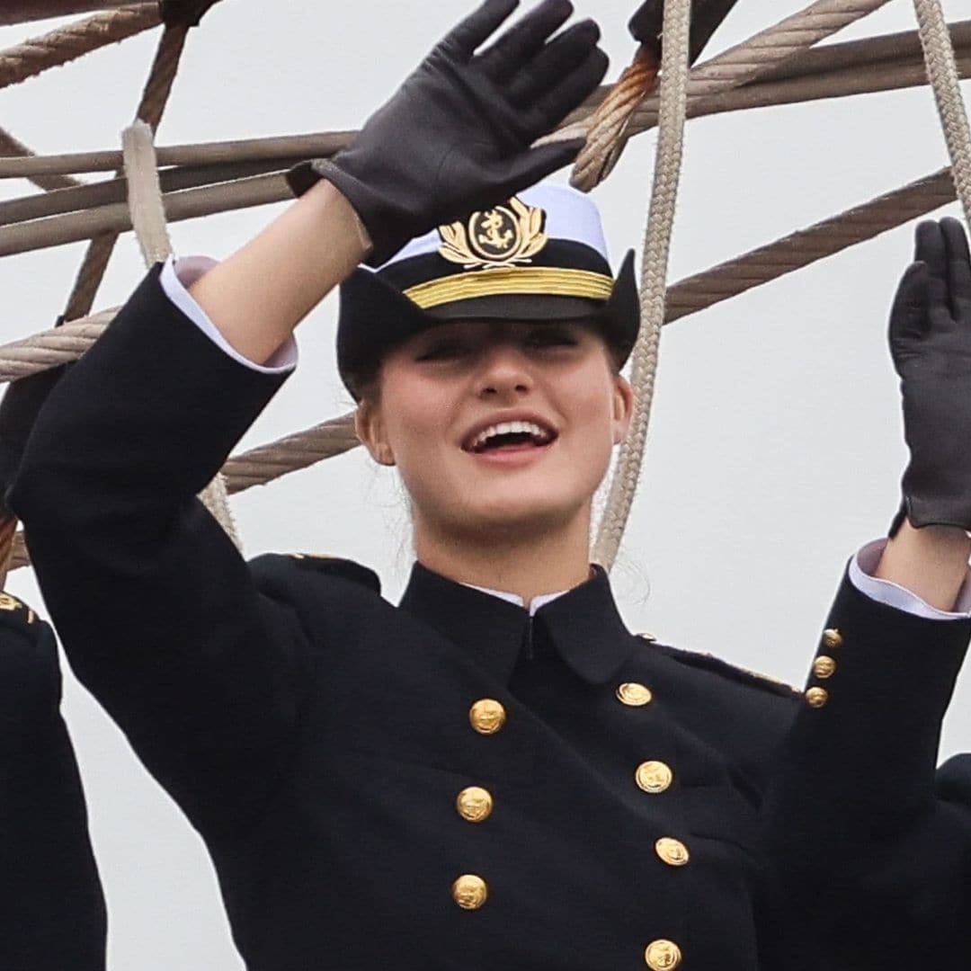 Princess Leonor arrives in Lima as the Juan Sebastian de Elcano docks in Peru